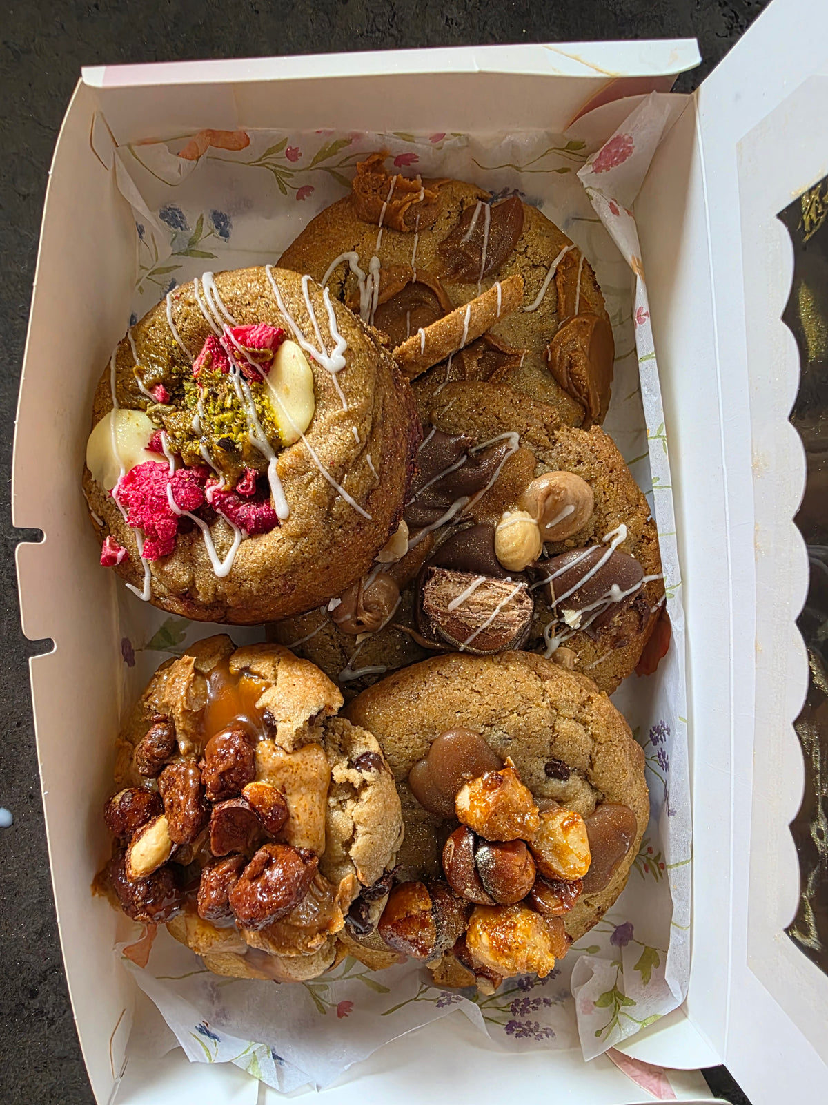 Box "Sweety Crush" - 6 Cookies
