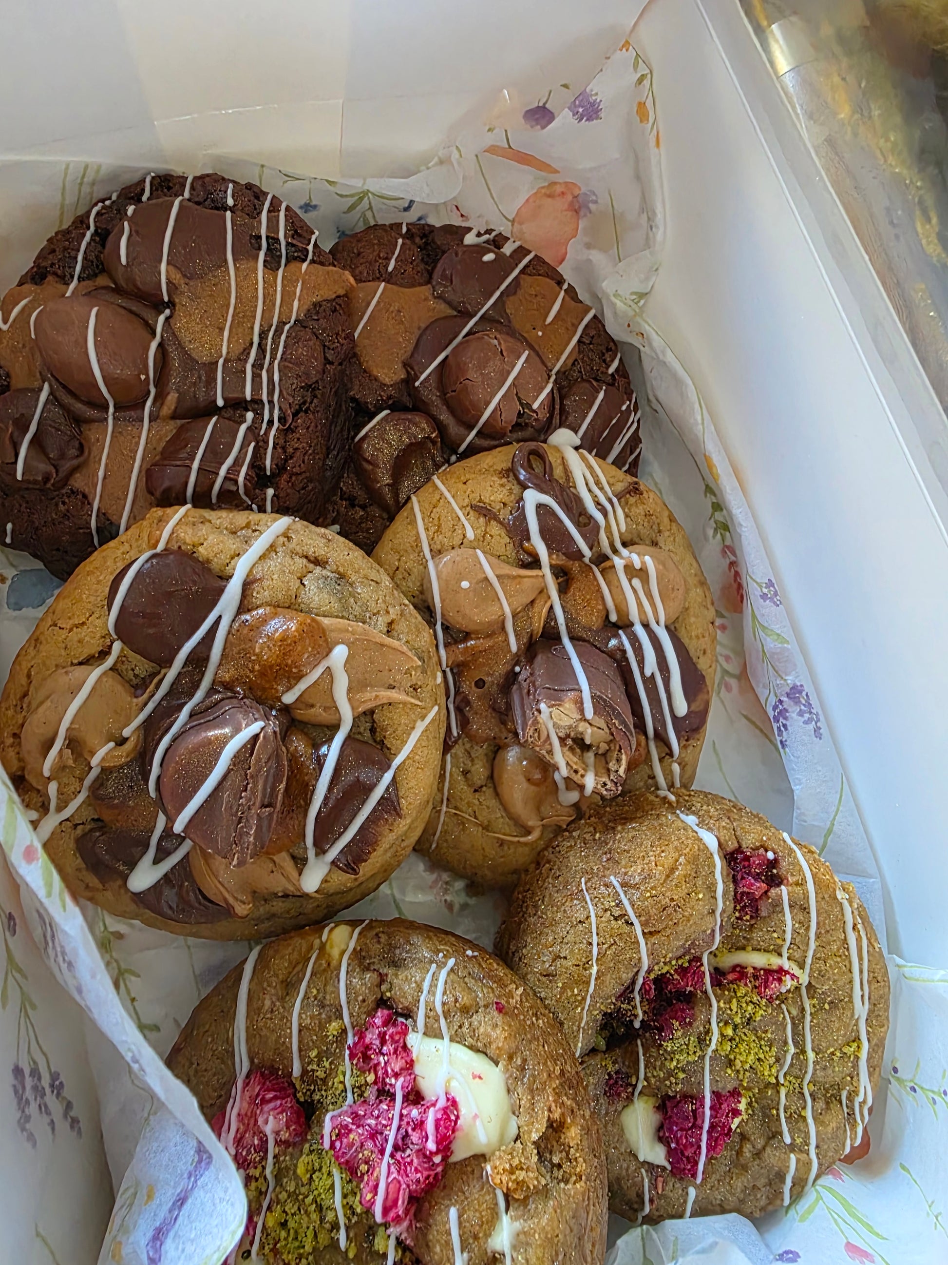Box "Sweety Crush" - 6 Cookies