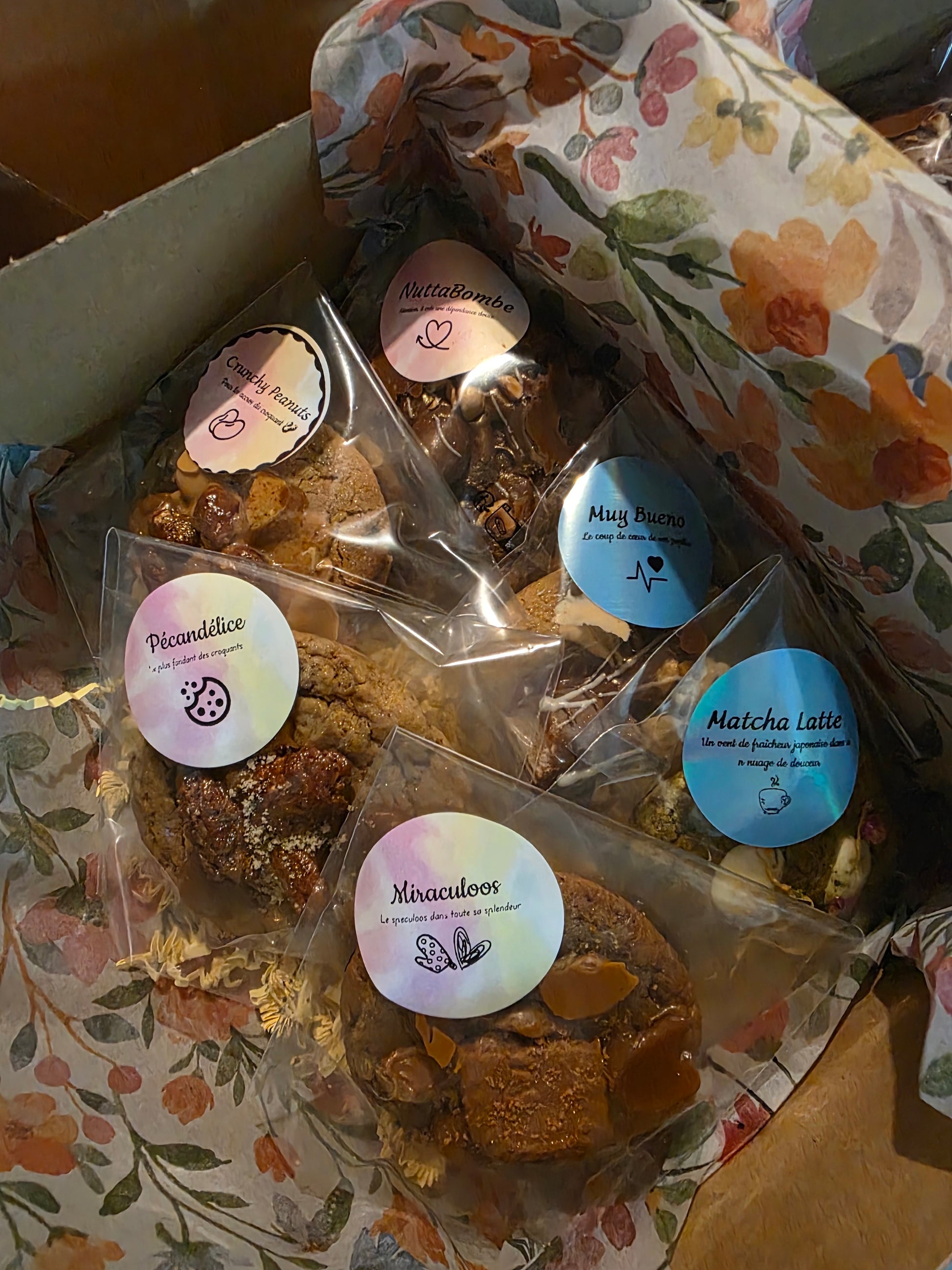 Box "Sweety Crush" - 6 Cookies